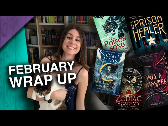 FANTASY WRAP UP FEBRUARY 2022: reviewing 5 fantasy romance books & Feb new releases🎊