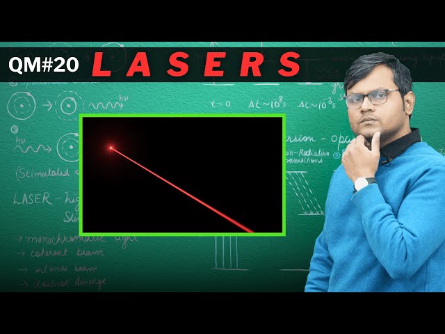 Laser Physics - Stimulated Emission & Einstein Coefficients | Three Level Laser