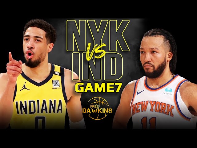 New York Knicks vs Indiana Pacers Game 7 Full Highlights | 2024 ECSF | FreeDawkins