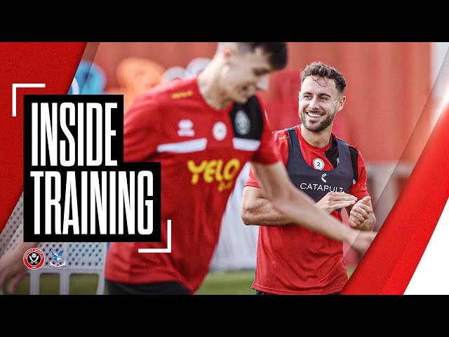 Inside Shirecliffe | Training | Blades prepare for Premier League Kick-Off vs Crystal Palace! 🦁