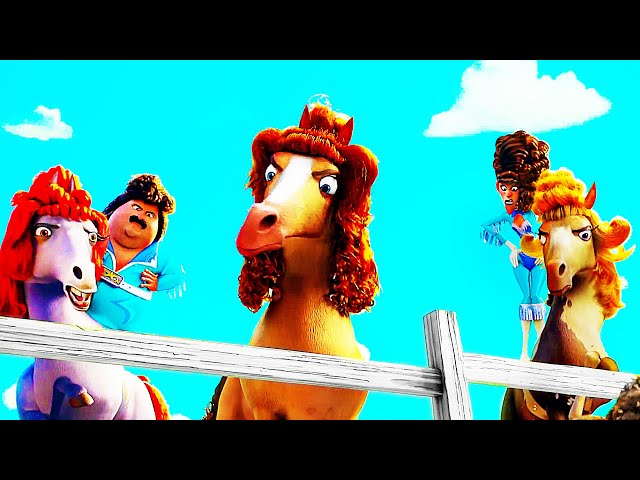 Horses Bully Thelma Scene | THELMA THE UNICORN (2024) Movie CLIP HD