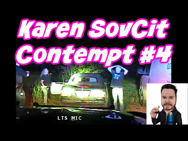Karen Sovereign Citizen Body Cam!