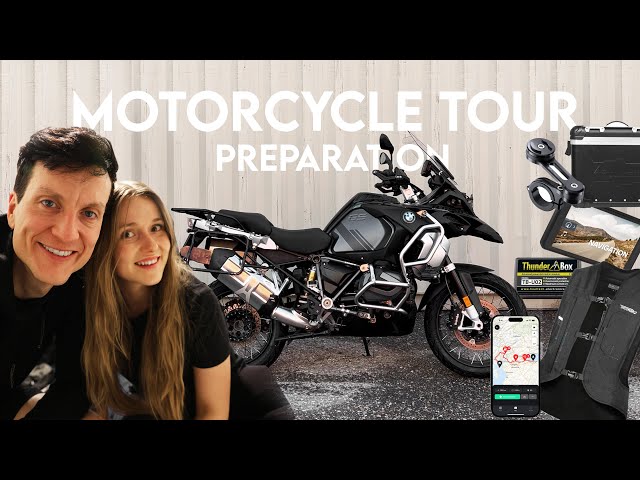 HERE WE GO AGAIN! How We Pack And Prepare For A Motorcycle Tour