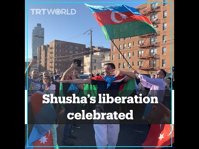 Azerbaijanis around the world celebrate the liberation of Shusha