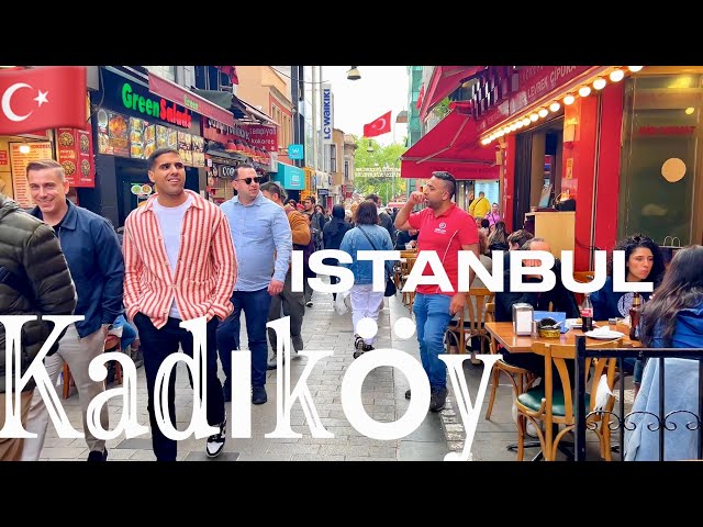 Istanbul Kadikoy || Walking Tour || Travel Guide 4K