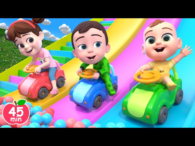 Rides & Slides Song +More Lalafun Nursery Rhymes & Kids Songs