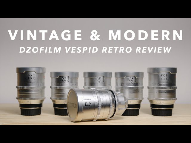 Get the Vintage Look with Modern Cine Lenses | DZOFILM VESPID RETRO REVIEW (BMPCC6K & BMPCC 6K PRO)