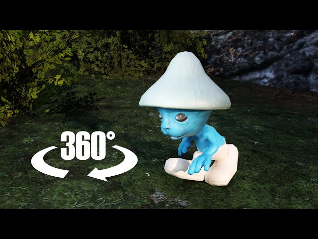 Catching a Smurf Cat in 360/VR