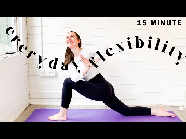 15 MINUTE FULL BODY FLEXIBILITY YOGA FLOW | Everyday Stretch Routine for FULL BODY Flexibility