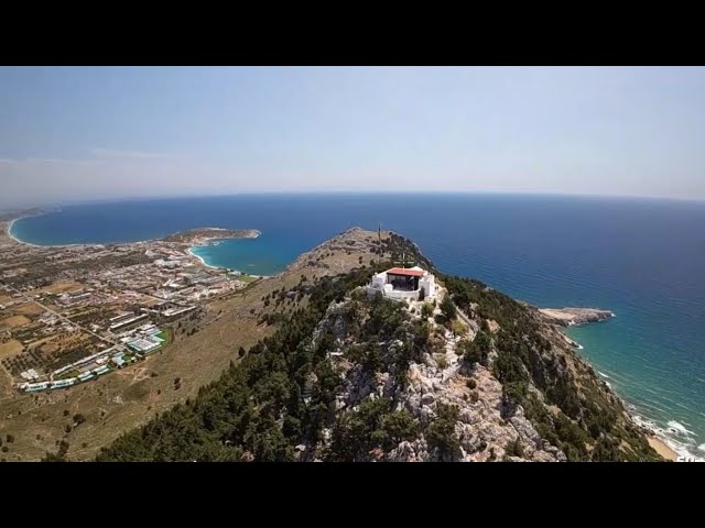 Rhodos 🇬🇷 Tsambika (DJI Goggles 2 HD DVR) Rhodes Ρόδος Greece