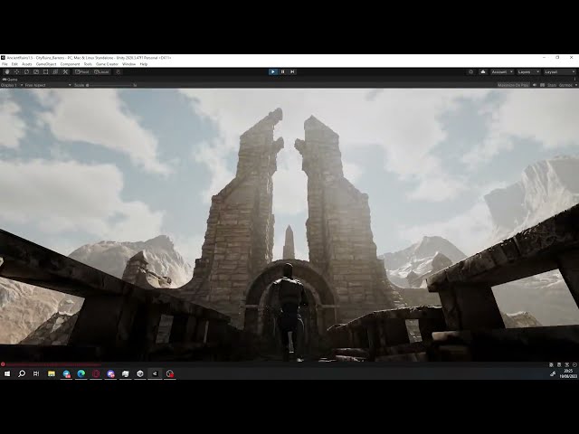 Ancient City Ruins: Pre-release Demo Test (Unity environment)