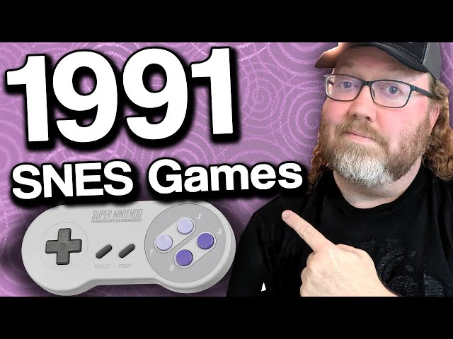 What You Were Playing When SNES Launched in 1991