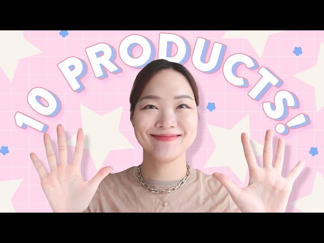 If I could only use 10 skincare products...😚😚 #kbeauty #skincare