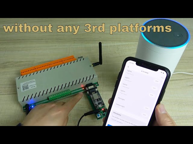 voice control relay by Alexa without any 3rd party platforms  ESP8266