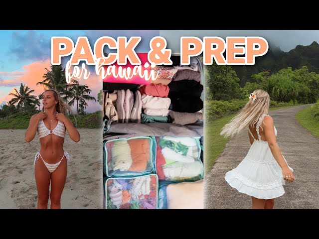PACK WITH ME FOR HAWAII: new nails, travel tips, + other prep