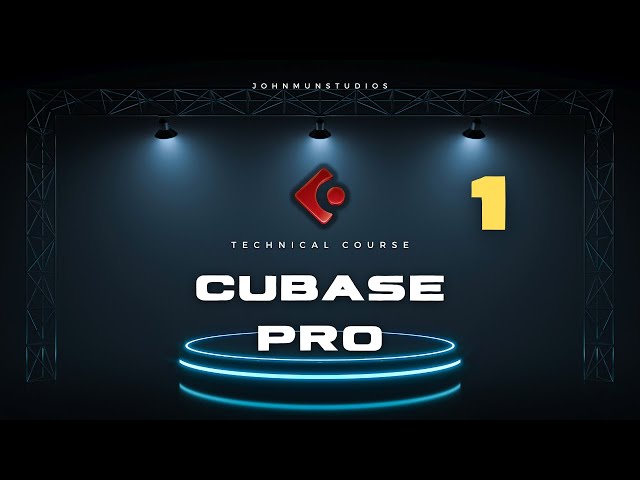 Cubase Pro 12 Technical Course Part 1 | FULL COURSE