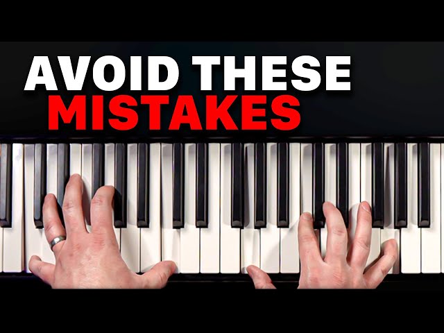 5 Mistakes to Avoid for Worship Piano Players - STOP Doing These!