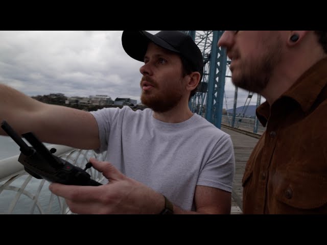 Video Shoot Gone WRONG...Losing our drone over the Tennessee River..