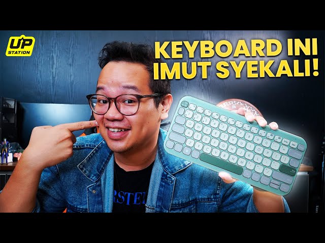 Mencoba Keyboard Imut - Review Keyboard ASUS Marhsmallow + ASUS SmartO Mouse | Review Station