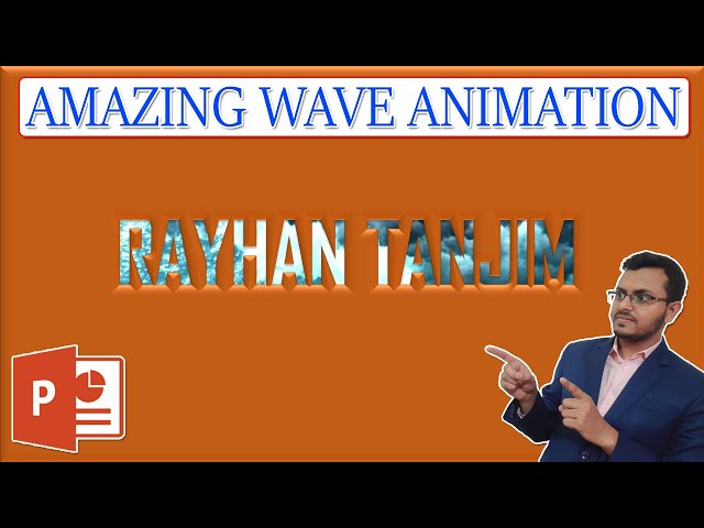 How to Make Wave Text Animation in Microsoft PowerPoint