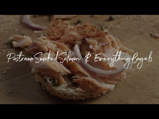 Pastrami Smoked Salmon & Everything Bagels