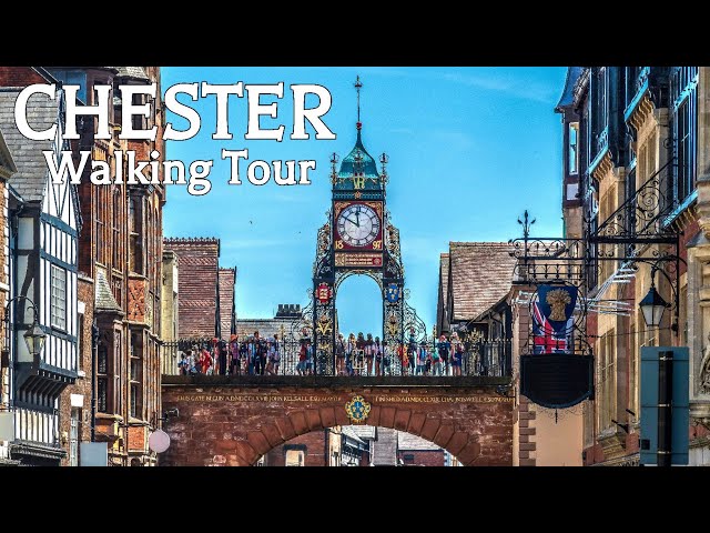 🇬🇧 Walking in CHESTER 4K, UK