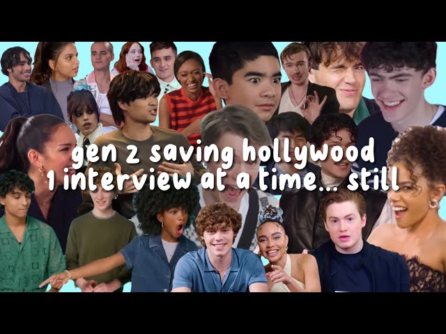 gen z saving hollywood 1 interview at a time… still (pt. 2)