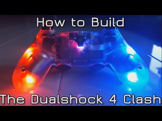 How to build the Dualshock 4 "CLASH" - PS4