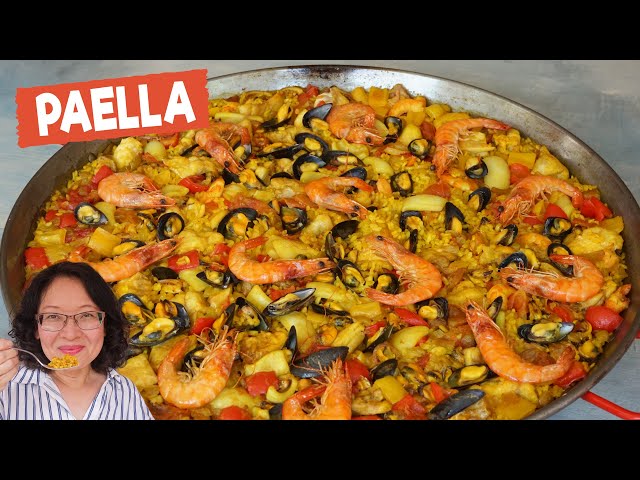 How to make Paella With Chicken And Seafood With Maximum Flavor