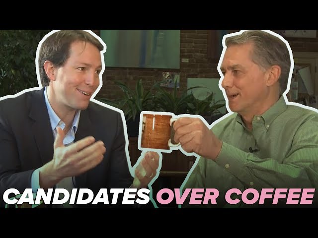 Rep. Hill, Clarke Tucker discuss politics over coffee