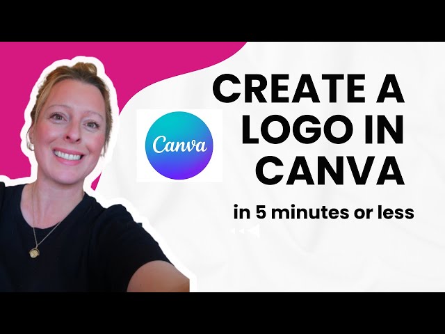 How to Make Your Own LOGO with Canva in 5 Minutes (easy step-by-step tutorial)