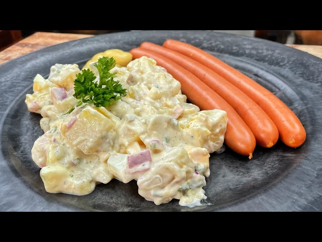 Kartoffelsalat mit Würstchen wie von Oma - Westmünsterland BBQ