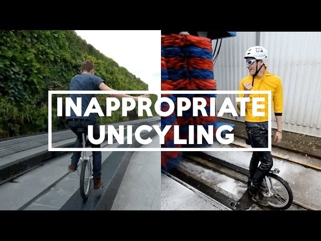 Inappropriate Unicycling | JacksGap + Sam Pepper