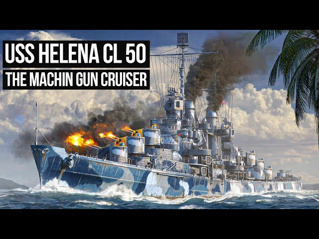 USS Helena CL-50 The Deadly Arsenal