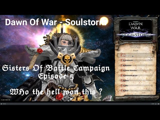 Playing Soulstorm on Linux - Sisters Of Battle - Episode 5 - Too close for comfort