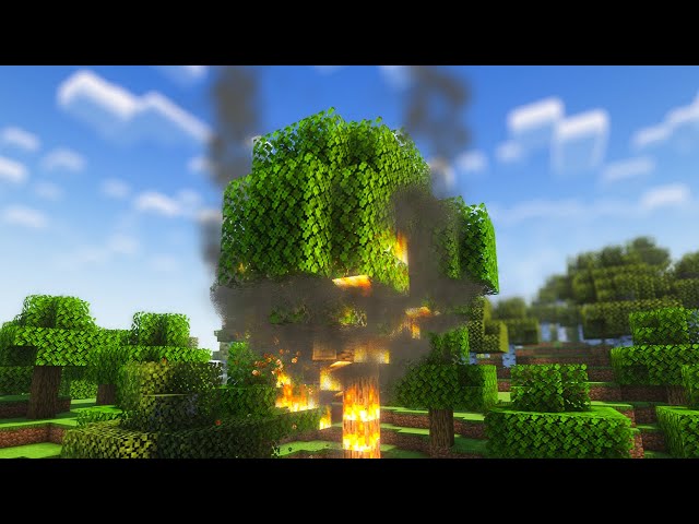 This Mod Adds Realistic Smoke Physics To Minecraft
