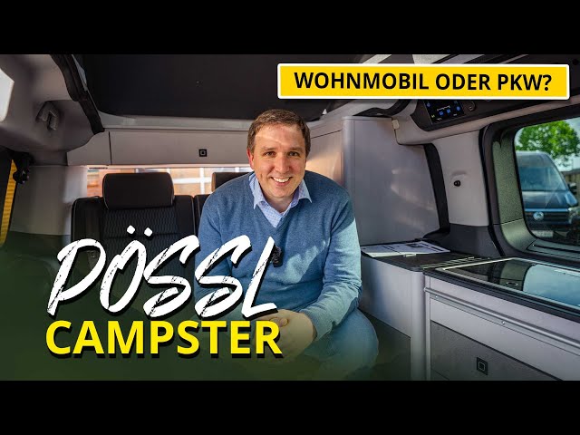 Preiswert Reisen: Pössl Campster auf Peugeot-Basis – Top Ausstattung zum fairen Preis!