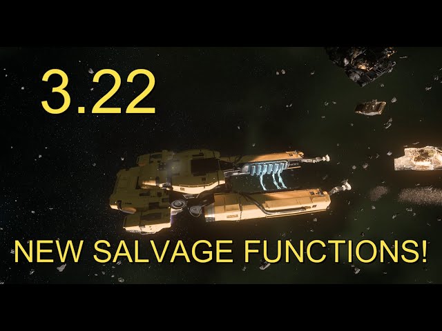 Star Citizen 3.22 NEW Salvage fracture & Disintegration - Vulture Gameplay