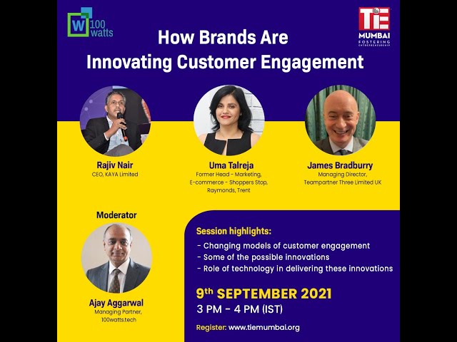 How Brands are Innovating Customer Engagement | 100Watts.tech
