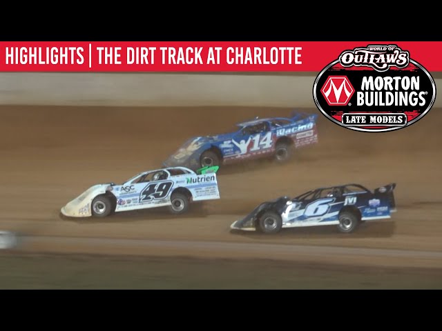 World of Outlaws Morton Buildings Late Models Dirt Track at Charlotte November 5, 2020 | HIGHLIGHTS