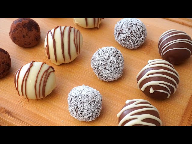 CHOCOLATE TRUFFLES - Easy recipe | cakeshare