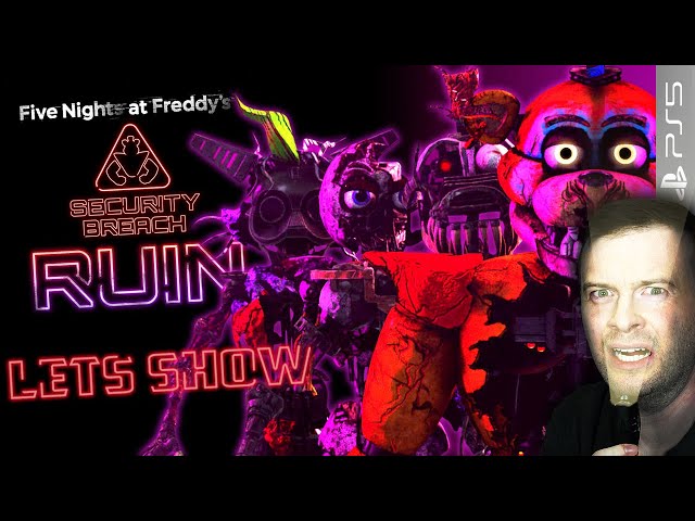 🔴 FIVE NIGHTS AT FREDDY'S: SECURITY BREACH RUIN DLC 🐻 Full Game [PS5 | 4K60]