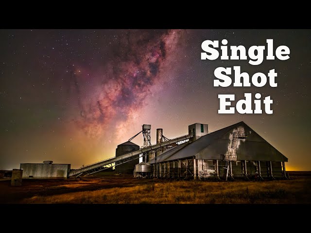 Editing Single Exposure Milky Way Image