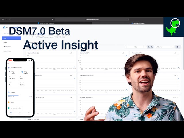 Overview of Synology DSM7 Beta Active Insight