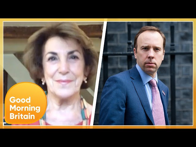 Edwina Currie Defends The Government In Heated Debate About Matt Hancock's Resignation Scandal | GMB