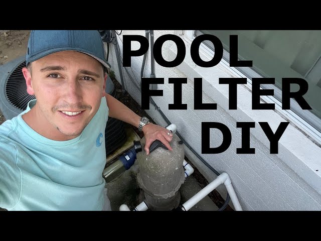 How to Install Cartridge Pool Filter Housing || Converting 2" to 1.5" || DIY Pool Repair