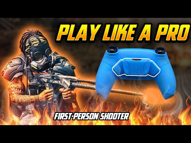 Back Paddles Rise 4 PS5 Controller WARZONE COD & FORTNITE