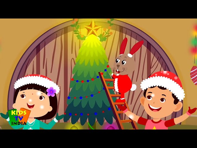 Christmas Tree Sajate Hai | क्रिसमस ट्री | Merry Christmas 2021 | Xmas Rhymes in Hindi | Dhobi Aaya