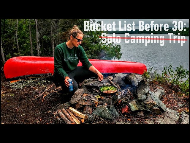 Erin's First Time Camping Alone in the Backcountry