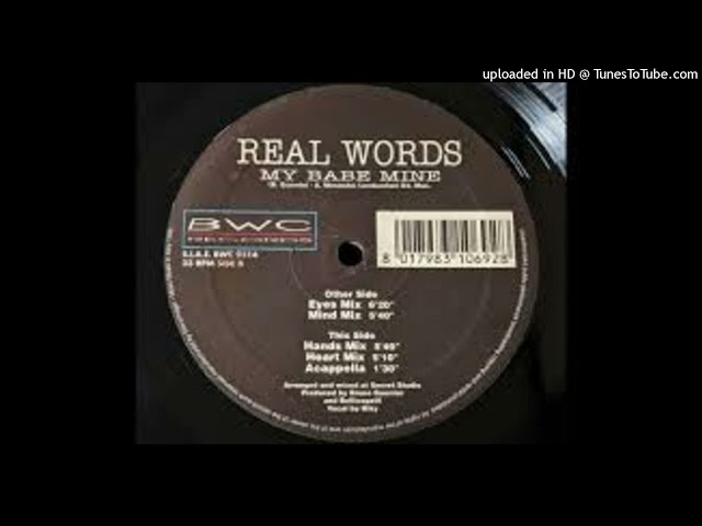 Real Words - My Babe Mine Extended